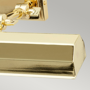 Chawton Medium Picture Light - Polished Brass Elstead small 2