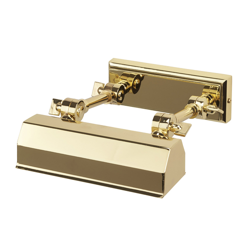 Check Chawton Small Picture Light - Polished Brass Elstead