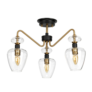 Armand 3 plafond - aged brass Elstead small 1