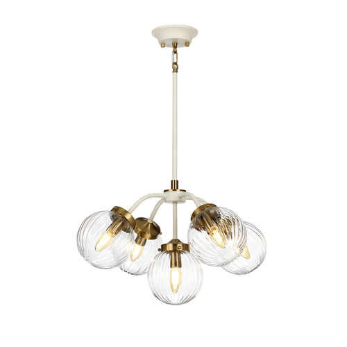 Check Cosmos 5 Pendant Lamp Elstead