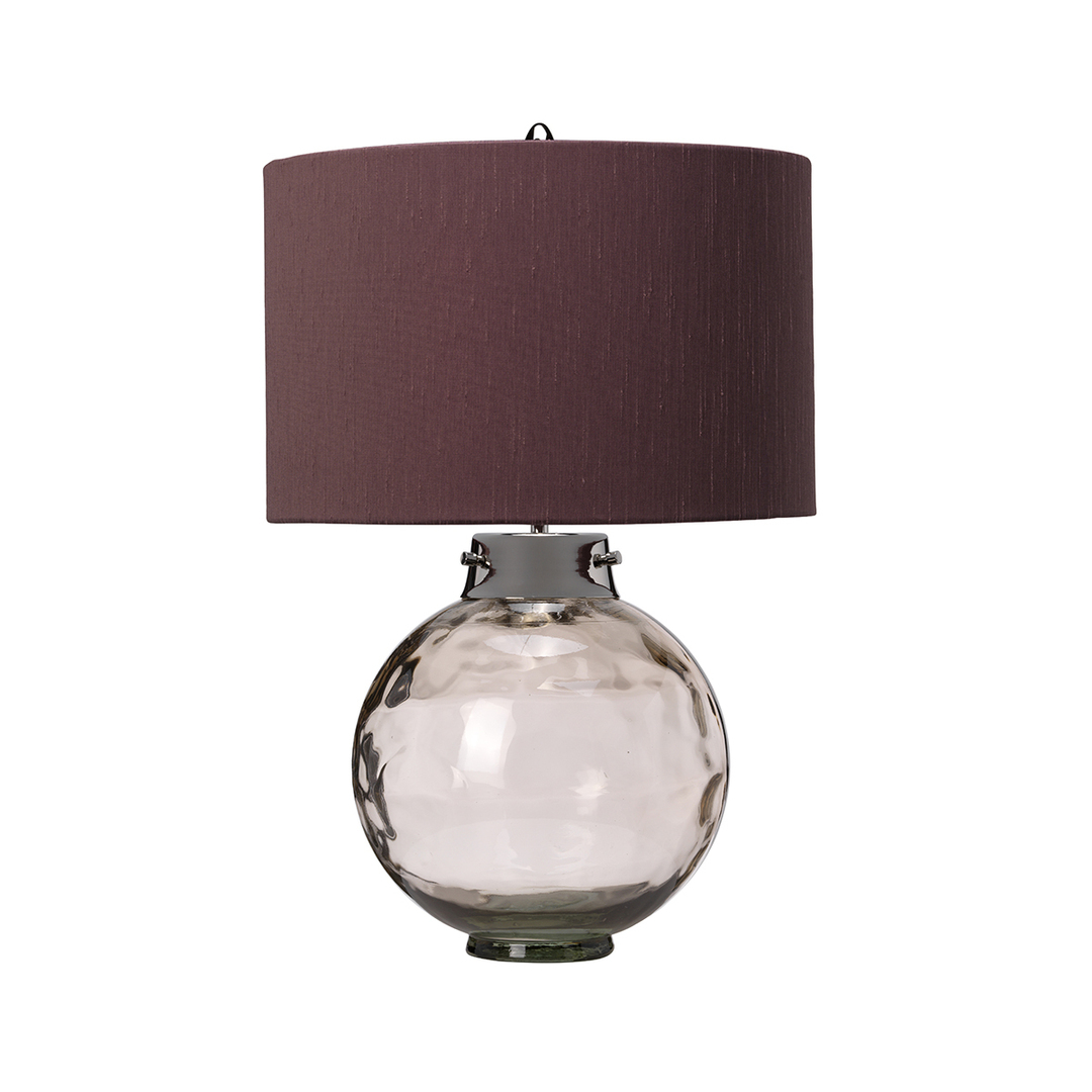 Kara Table Lamp - Smoke Elstead