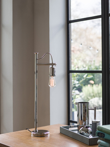 Douille 1 Light Table Lamp - Polished Nickel Elstead small 1