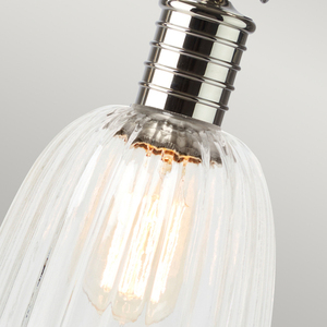 Douille 1 Light Table Lamp - Polished Nickel Elstead small 3
