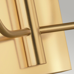 Brianna 2 Light Wall Light - Burnished Brass Elstead small 4