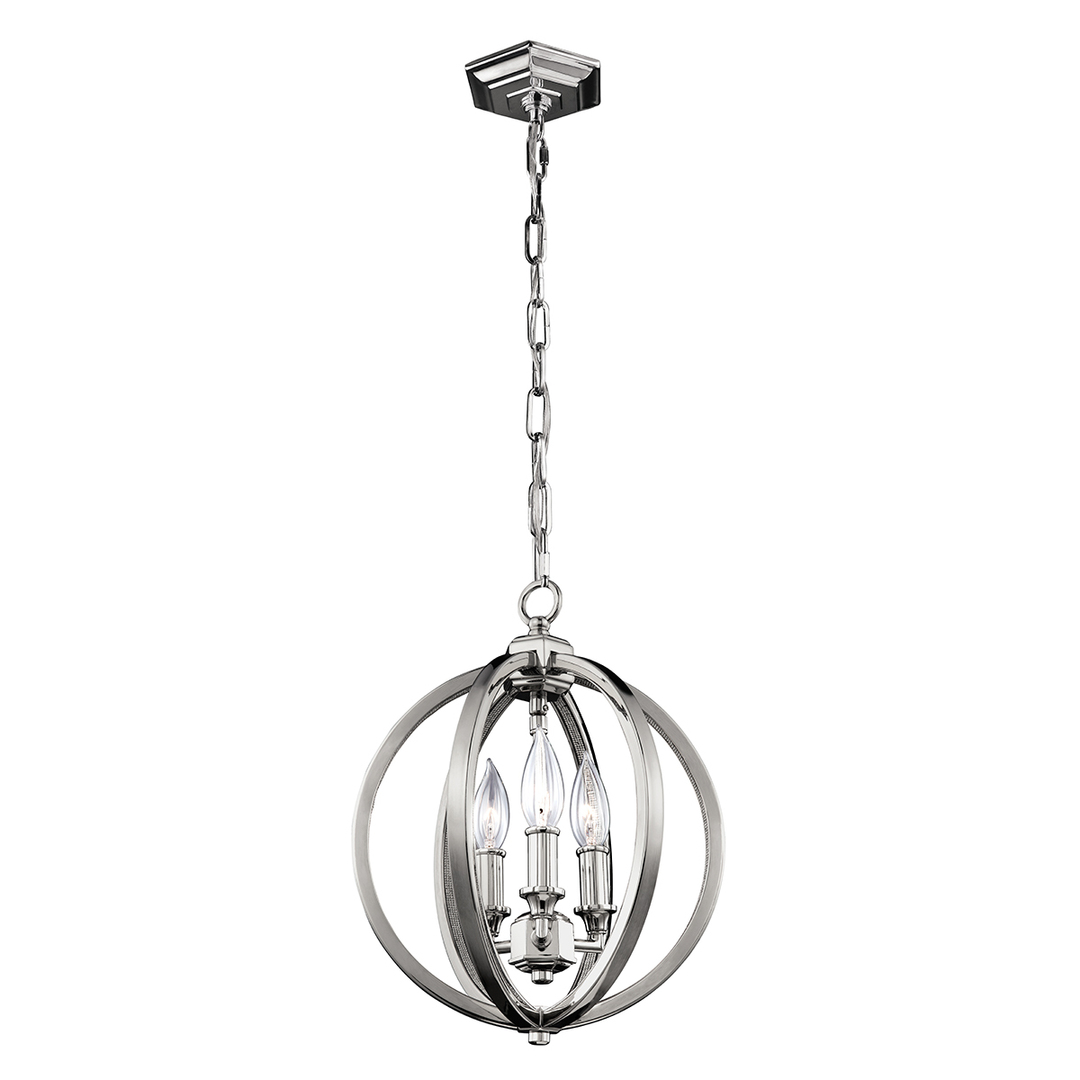 Corinne 3 Licht Elstead Kleine Pendelleuchte