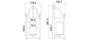 DECLARATION 1 Light Wall Light Elstead small 1