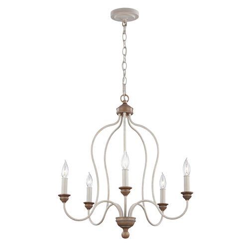 Check Hartsville 5 Light Chandelier Elstead