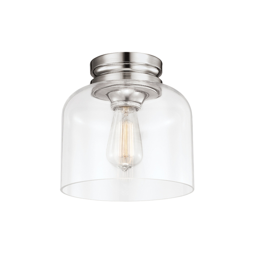 Check Hounslow 1 Light Flush Light Elstead