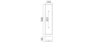 Kenney 4 Light LED Wall Light Elstead small 3