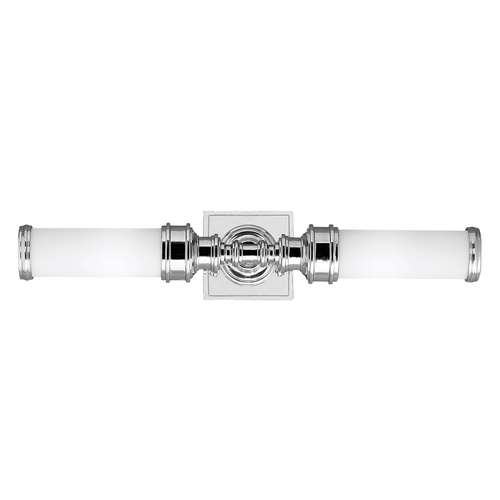 Check Payne 2 Light Elstead wall lamp over mirror