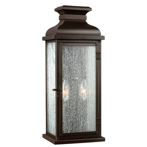 Pediment 2 Light Medium Wall Lantern Elstead small 0
