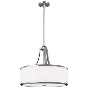 Elstead Prospect Park 4 Light Uplight Pendant Lamp. small 0