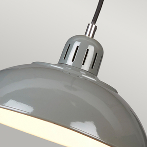 Franklin 1 Light Pendant - Grey Elstead small 2