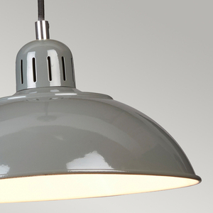 Franklin 1 Light Pendant - Grey Elstead small 3