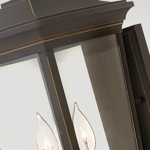 Bromley 3 Light Large Wall Lantern Elstead small 2
