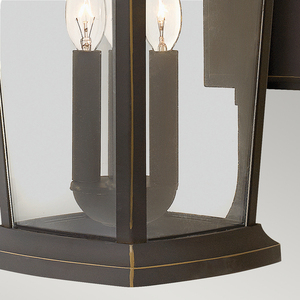 Bromley 3 Light Large Wall Lantern Elstead small 3