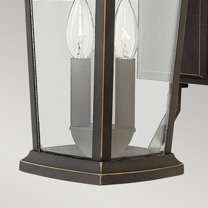 Bromley 2 Light Medium Wall Lantern Elstead small 2