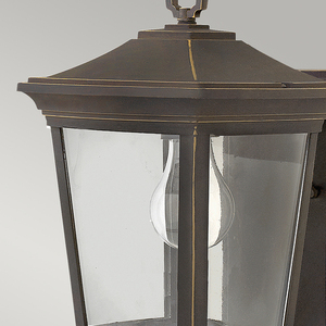 Bromley 1 Light Small Wall Lantern Elstead small 2