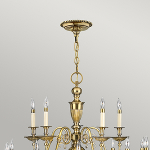 Cambridge 25 Light Chandelier Elstead small 1