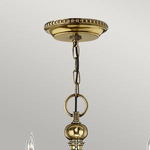 Cambridge 6 Light Chandelier Elstead small 1