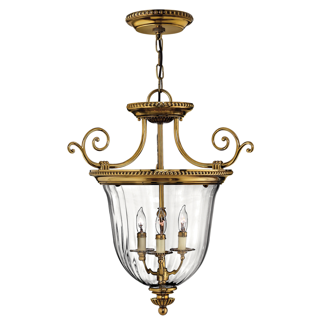 Cambridge 3 Light Kleine Pendelleuchte Elstead
