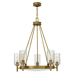 Collier 5 Light Chandelier Elstead small 0