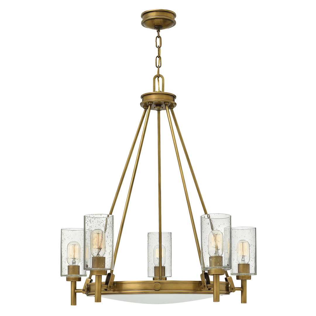 Collier 5 Light Chandelier Elstead