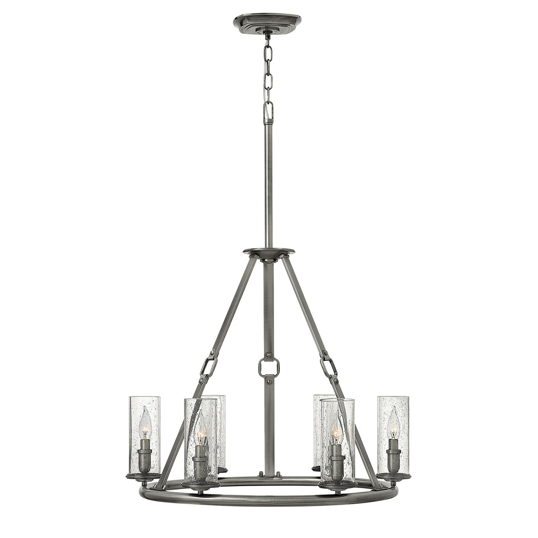 Dakota 6 Light Chandelier Elstead
