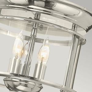 Plafond Gentry 3 - polished nickel Elstead small 2