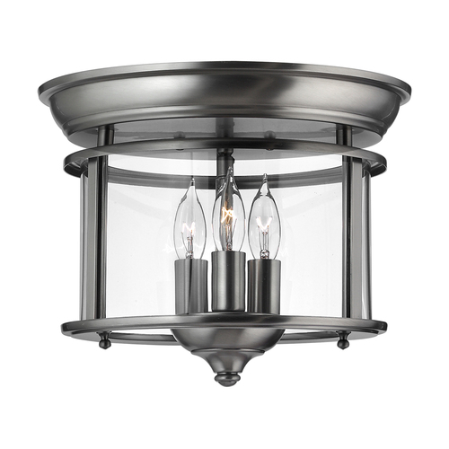 Check Plafond Gentry 3 Alloy pewter with lead Elstead