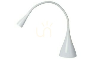 Lucide ZOZY White LED Desk Lamp 3W 3000K Touch Dimmer 18650/03/31 small 0
