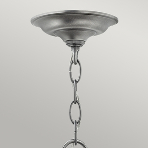 Gentry 4 Light Medium Pendant Lamp - pewter Elstead small 1