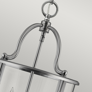 Gentry 4 Light Medium Pendant Lamp - pewter Elstead small 2
