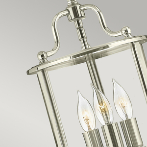 Gentry 3 Light Pendant Lamp Small - Polished Brass Elstead small 2