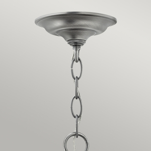Gentry 3 Light Small Pendant Lamp - Pewter Elstead small 1