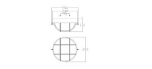 Marina 2 Light Flush Mount Elstead small 1
