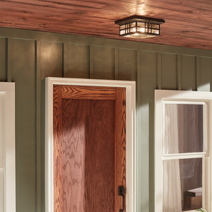 Beacon Square 2 Light Flush Mount Elstead small 3