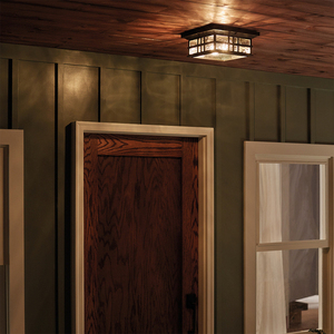 Beacon Square 2 Light Flush Mount Elstead small 5