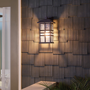 Beacon Square 1 Light Wall Lantern Elstead small 1