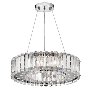 Crystal Skye 8 Light Chandelier Elstead small 0