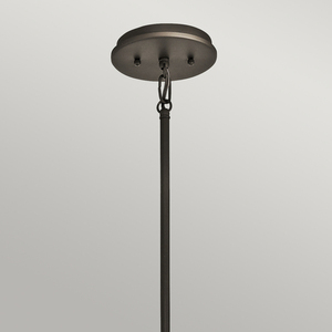 Emory 4 Light Chandelier/Semi-flat - Old Bronze Elstead small 2