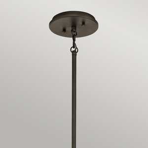 Emory 3 Pendant/Semi-Fluid Pendant Lamp - Olde Bronze Elstead small 1