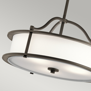 Emory 3 Pendant/Semi-Fluid Pendant Lamp - Olde Bronze Elstead small 3