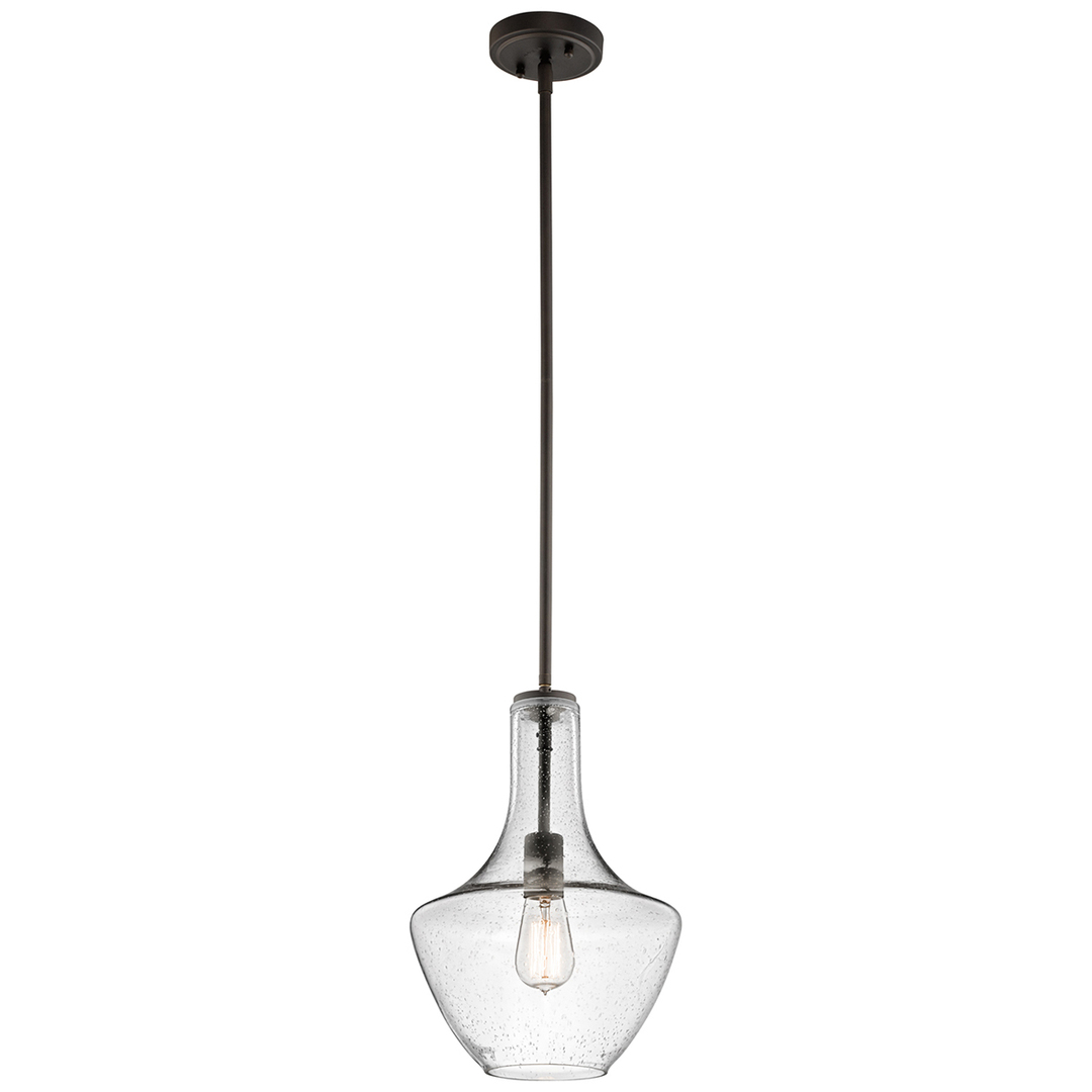 Kleine Pendelleuchte Everly 1 Licht - Olde Bronze Elstead