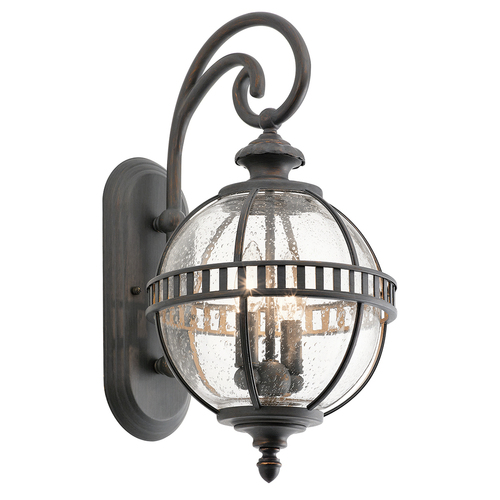 Check Halleron 2 Light Wall Lantern Elstead