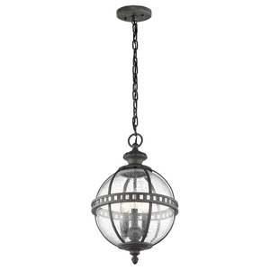 Halleron 3 Light Chain Lantern  Elstead small 0