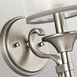 Lacey 1 Light Wall Light - Antique Pewter Elstead small 1