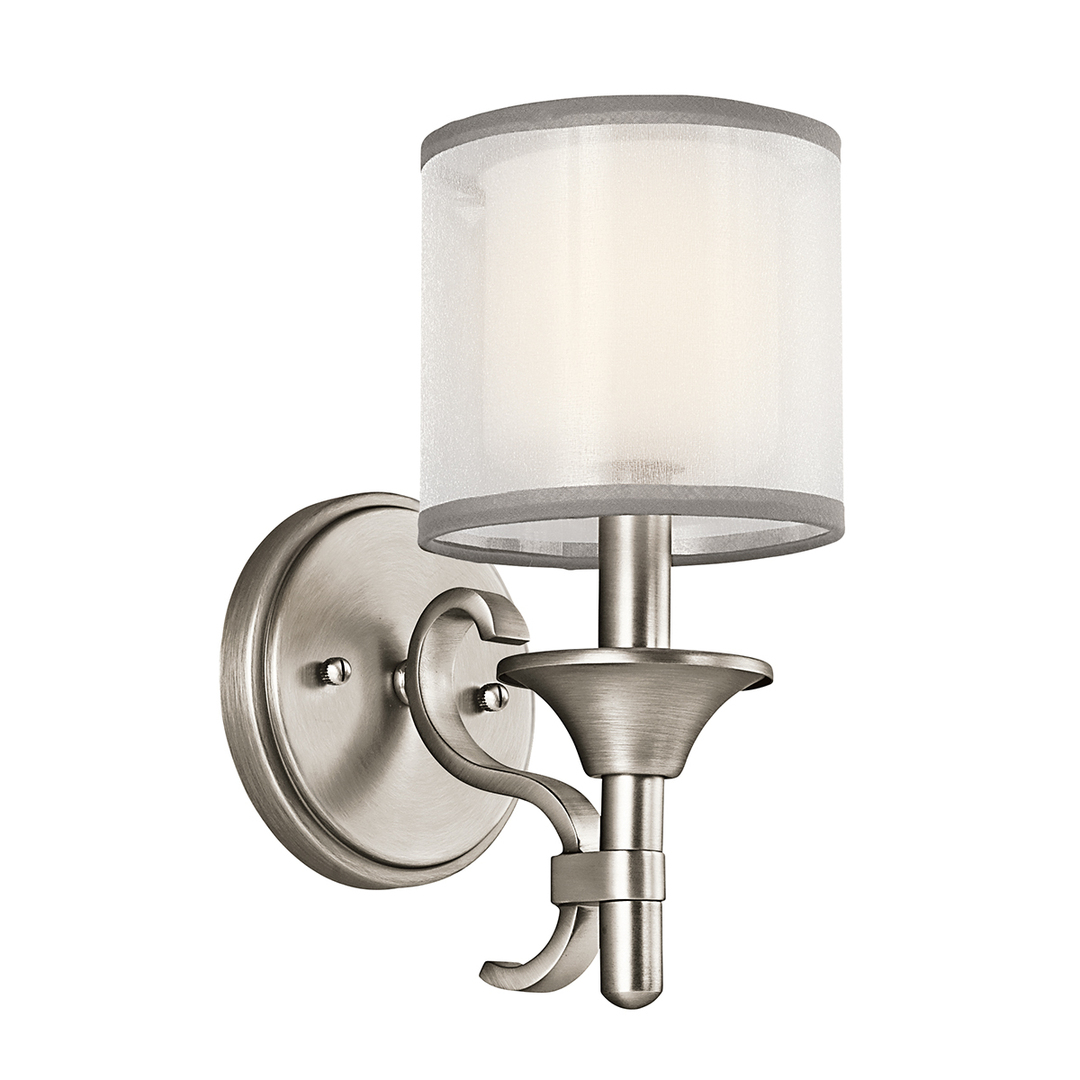 Lacey 1 Light Wall Light - Antique Pewter Elstead