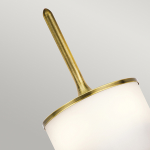 Mona 2 Light Wall Light - Natural Brass Elstead small 2