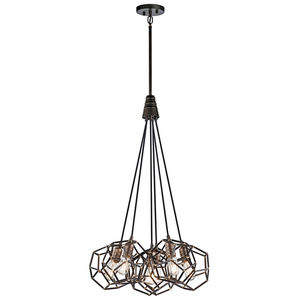 Rocklyn 6 Light Chandelier Elstead small 0